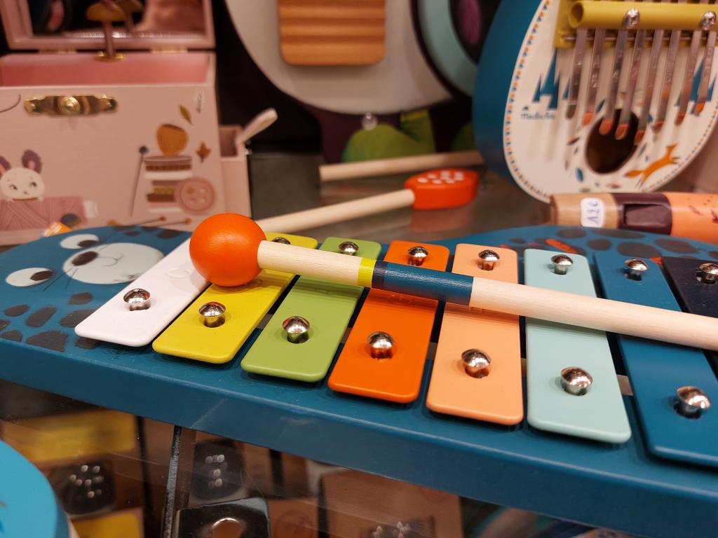 Instruments de musique en bois 