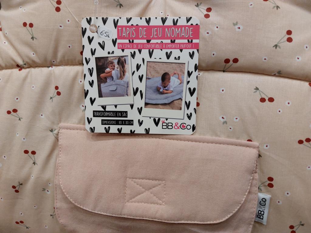 Tapis et sac de rangement bb and co