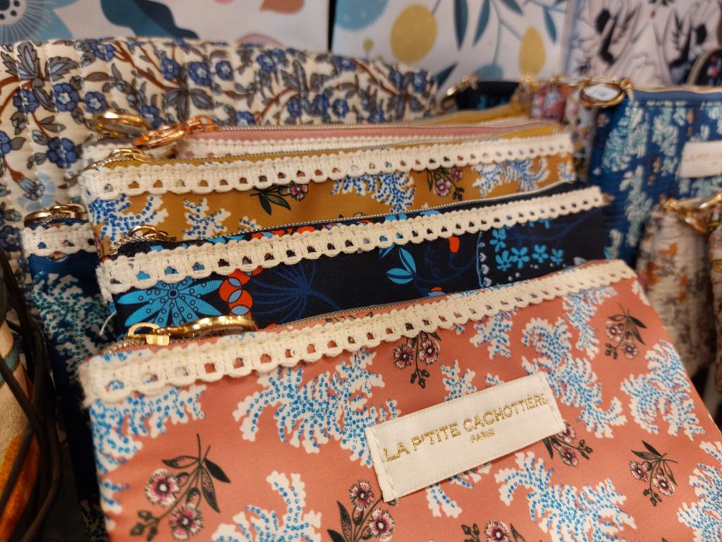 Trousses en coton la petite cachottire 